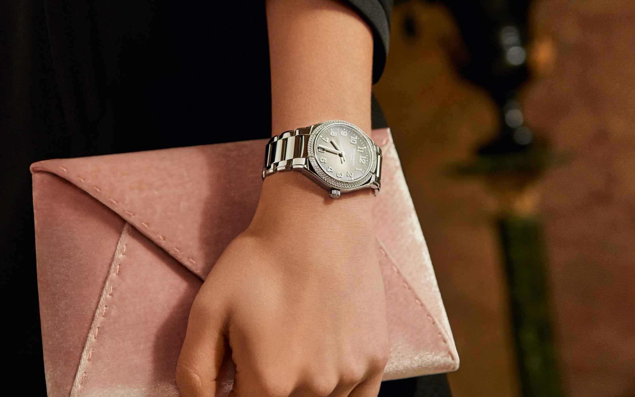 Patek Philippe Twenty~4 Automatic, Stainless Steel with 160 diamonds ~0,77ct, 36mm, Ref# 7300/1200A-010 - Image 9