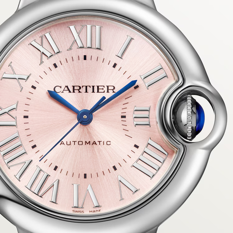 Unworn Cartier Ballon Bleu de Cartier, Stainless Steel, 33mm, Ref# WSBB0068, box and papers - Image 2