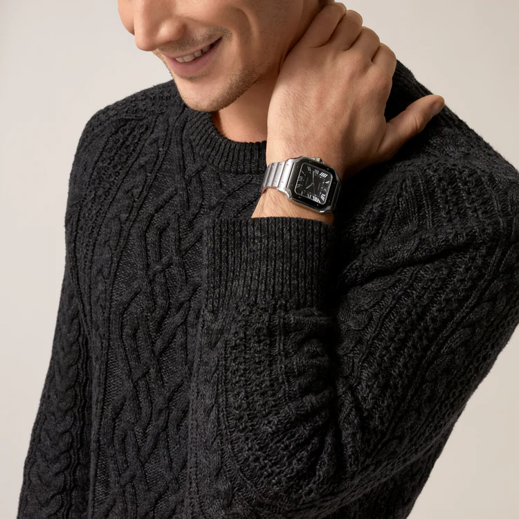 Unworn Cartier Santos de Cartier, Stainless Steel, 39.8mm, Ref# WSSA0037, box and papers - Image 7