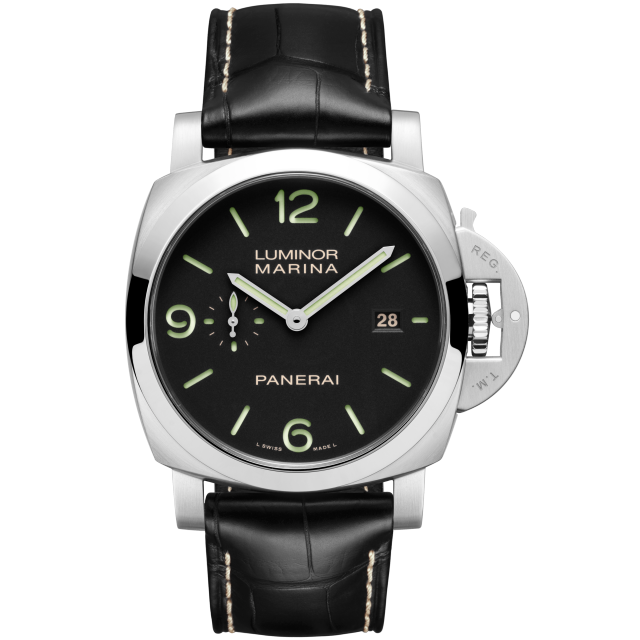 Unworn, Panerai Luminor Marina, 44mm, Stainless Steel, Ref# PAM03312, box and papers