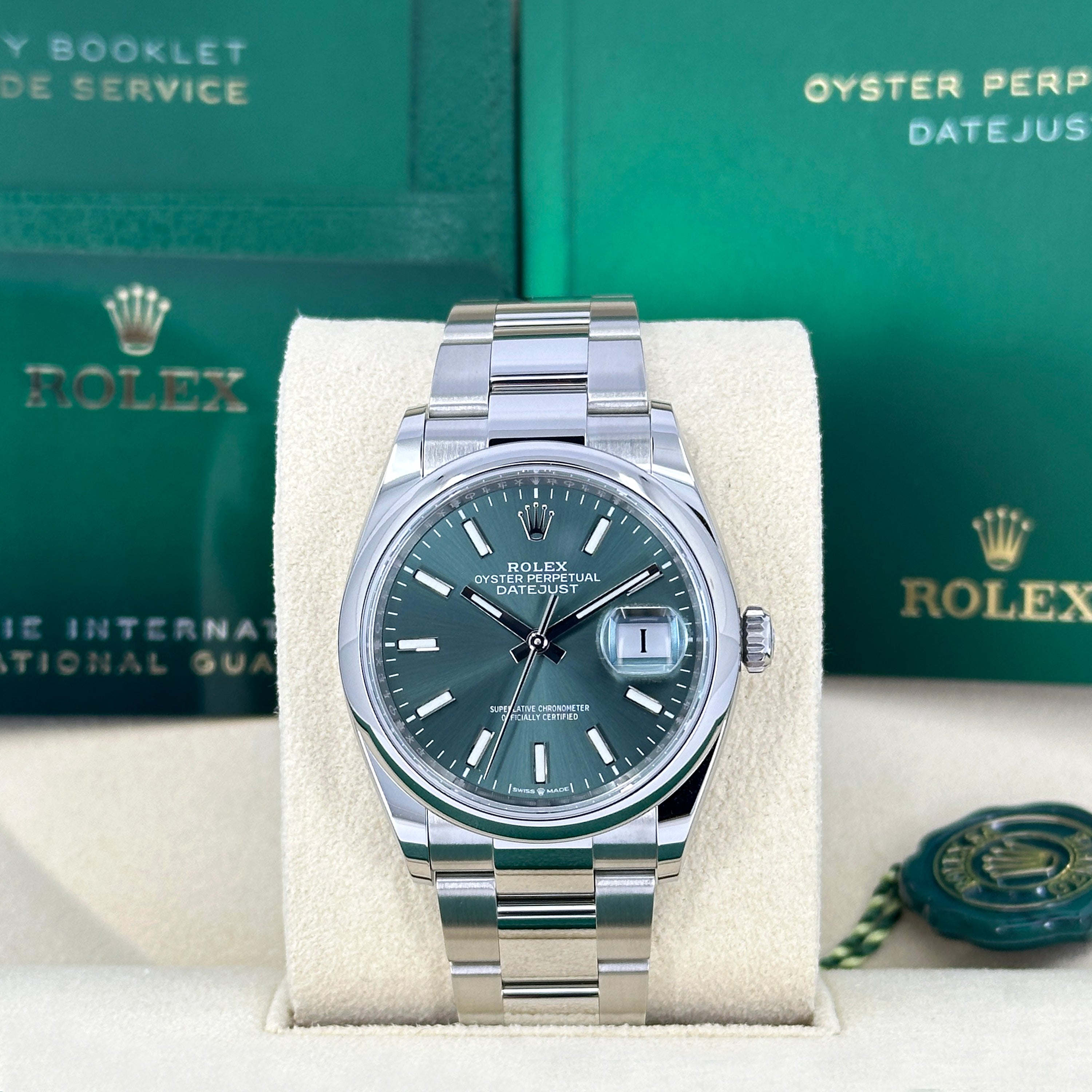 Rolex Datejust 36mm, Oystersteel, Ref# 126200-0024 - Image 2