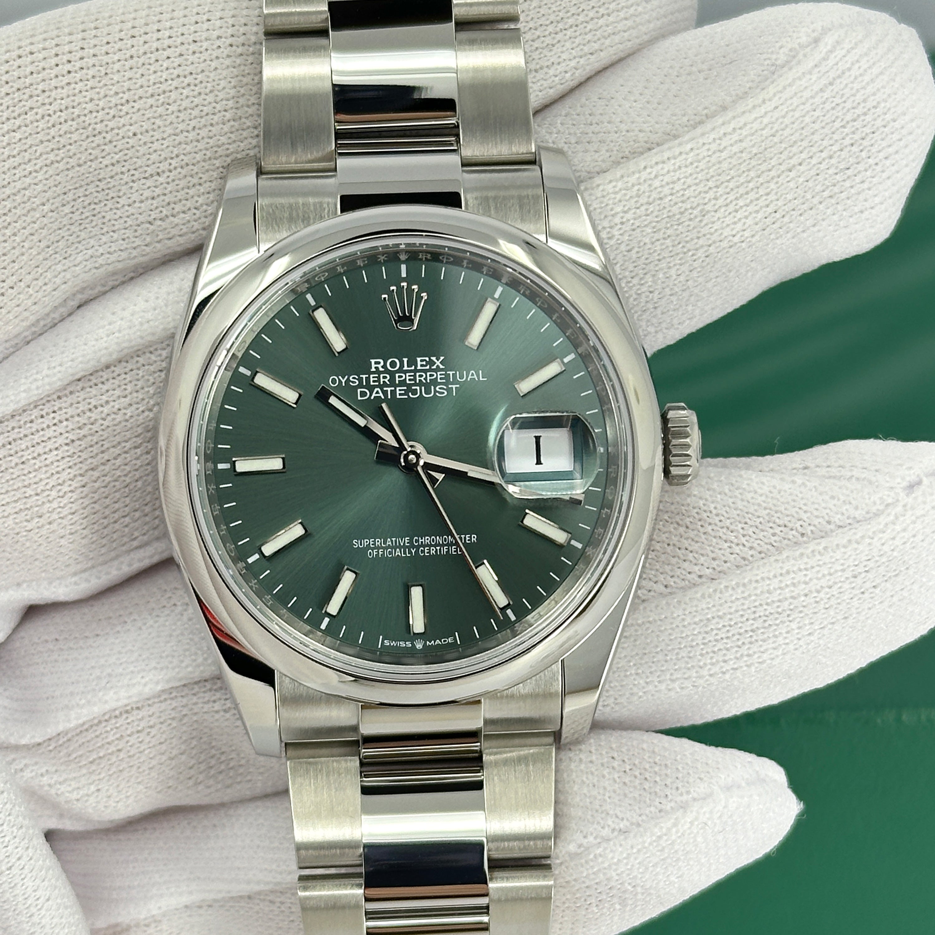 Rolex Datejust 36mm, Oystersteel, Ref# 126200-0024 - Image 15
