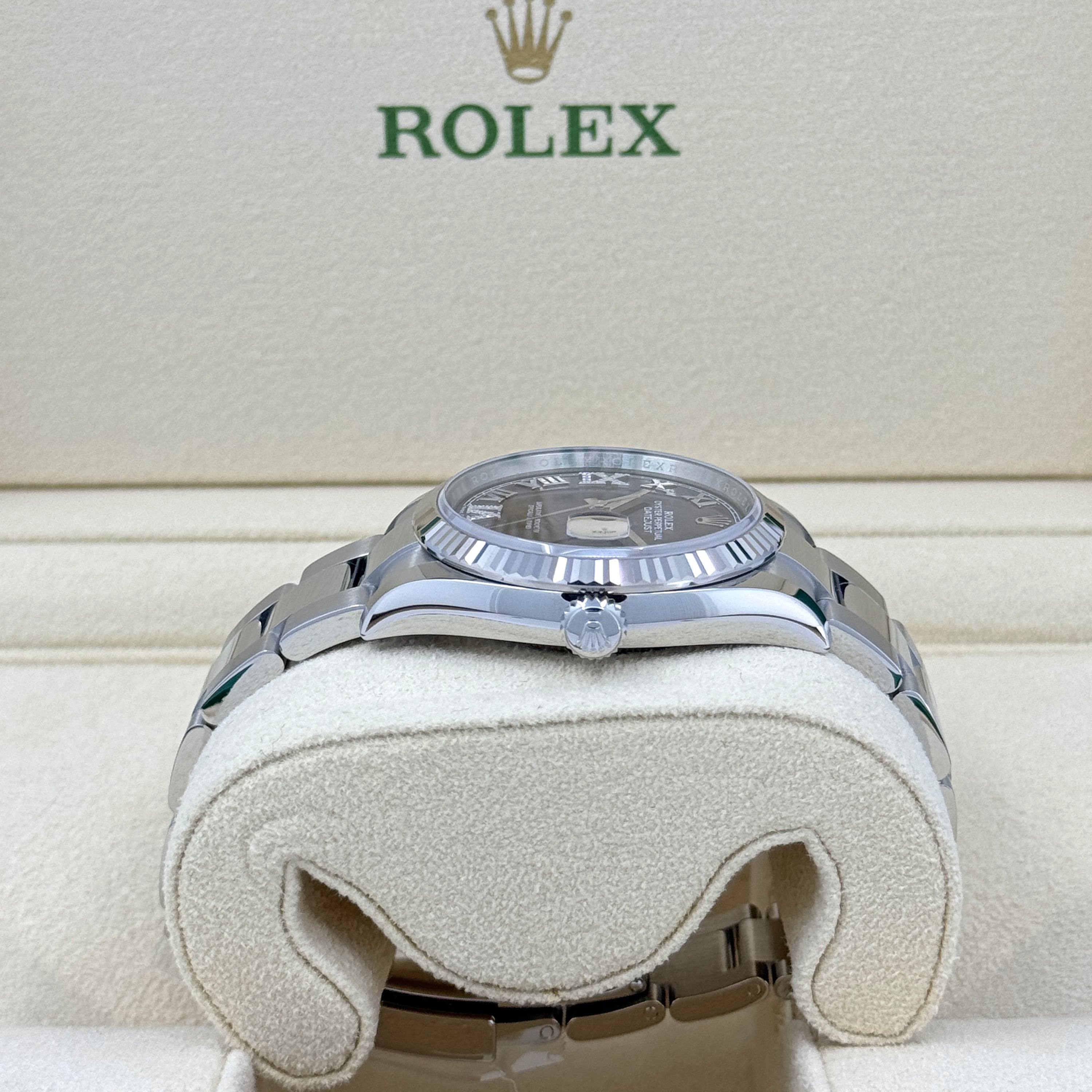 Rolex Datejust 36, Stainless Steel and 18k White Gold, 36mm, Ref# 126234-0022 - Image 6