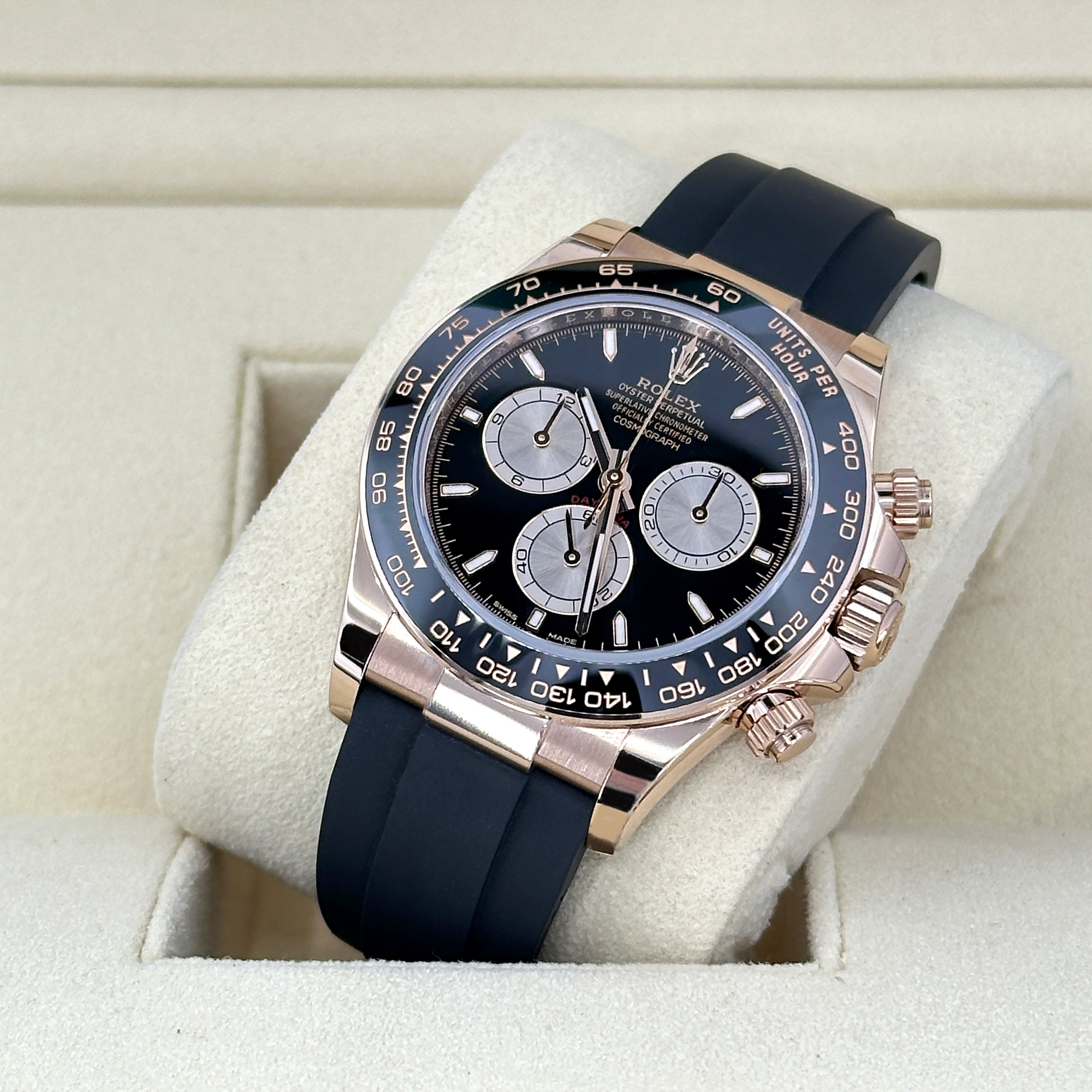 Rolex Cosmograph Daytona 40mm, 18k Everose Gold, Ref# 126515ln-0002 - Image 9
