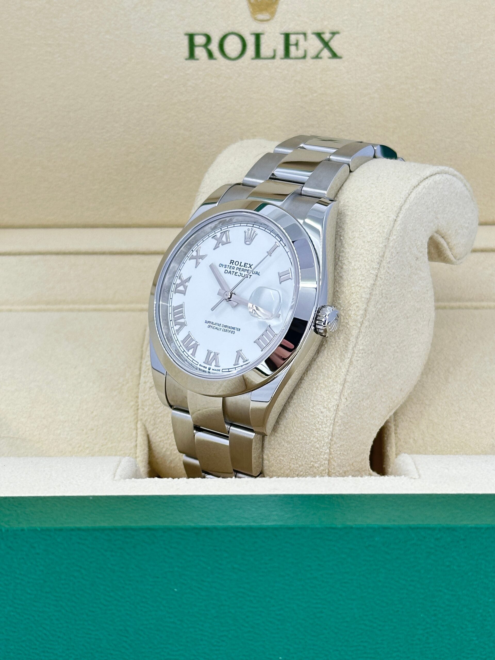 Rolex Datejust 41 Oystersteel Ref# 126300-0015 - Image 13
