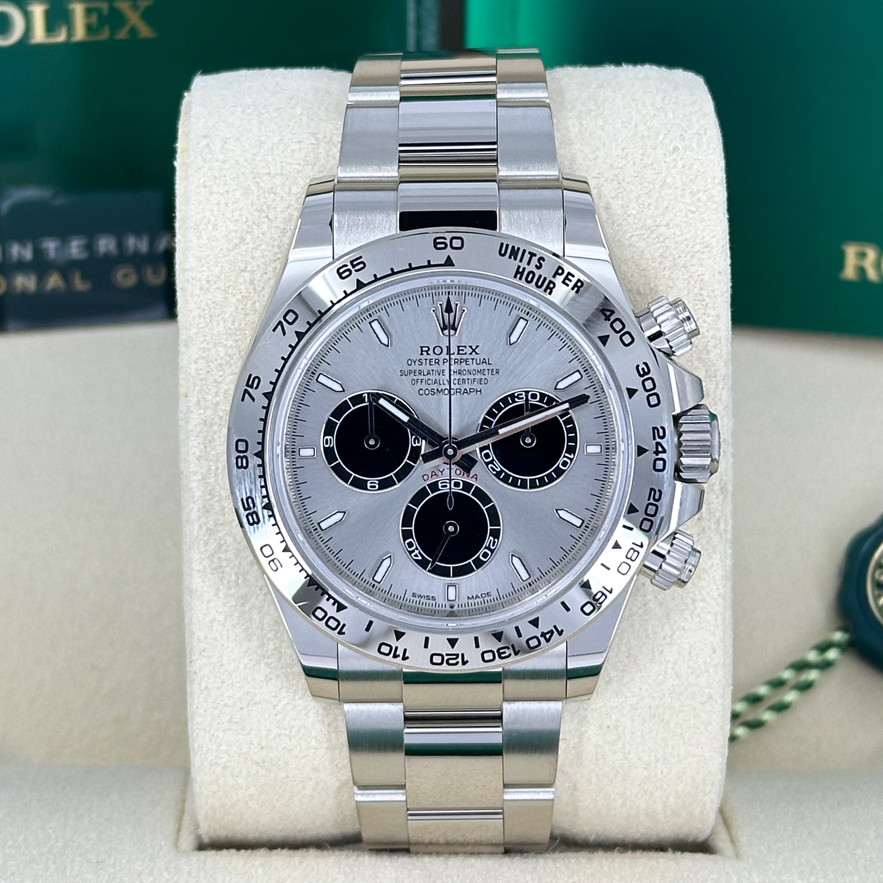 Rolex Cosmograph Daytona 40mm, 18k White Gold, Ref# 126509-0003