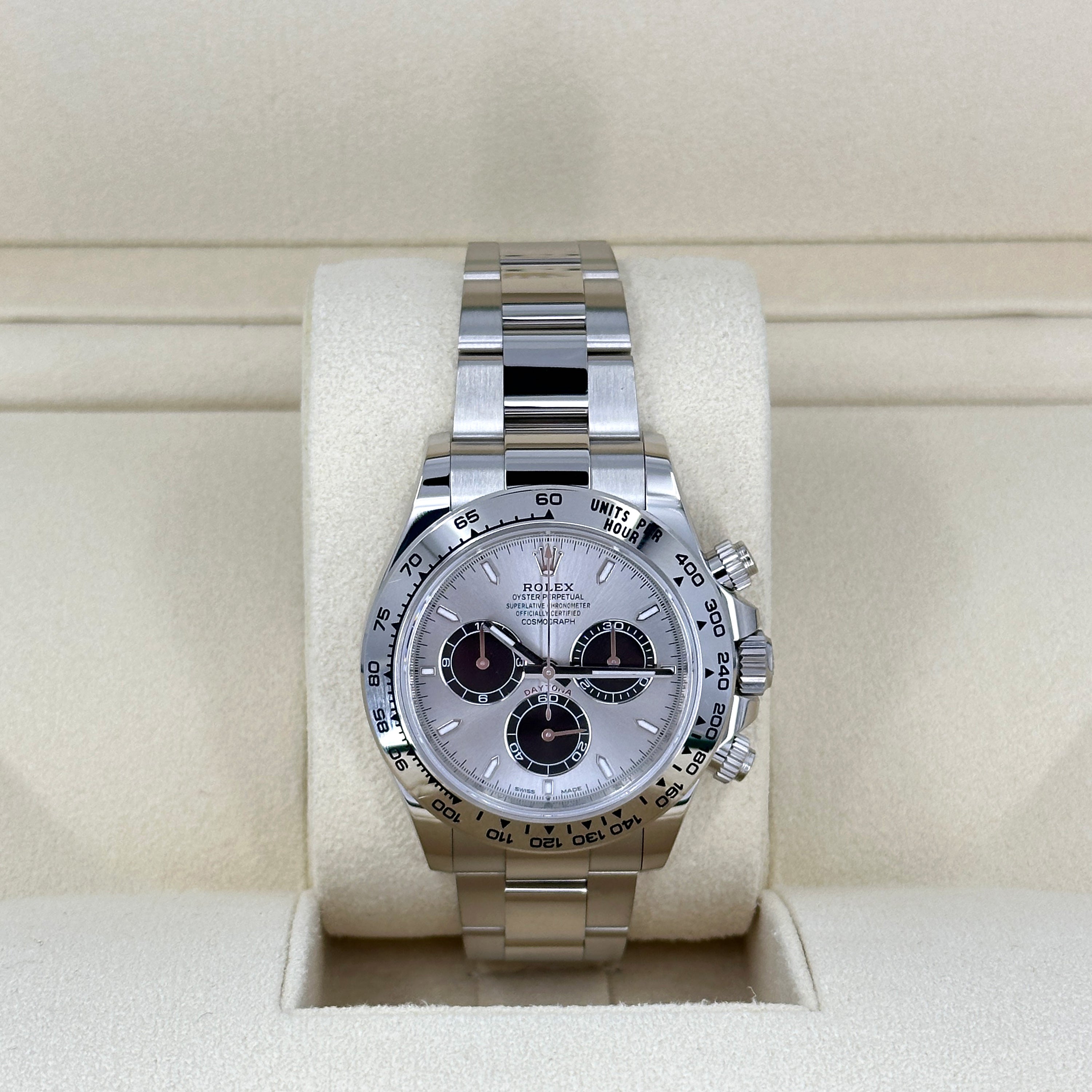 Rolex Cosmograph Daytona 40mm, 18k White Gold, Ref# 126509-0003 - Image 7