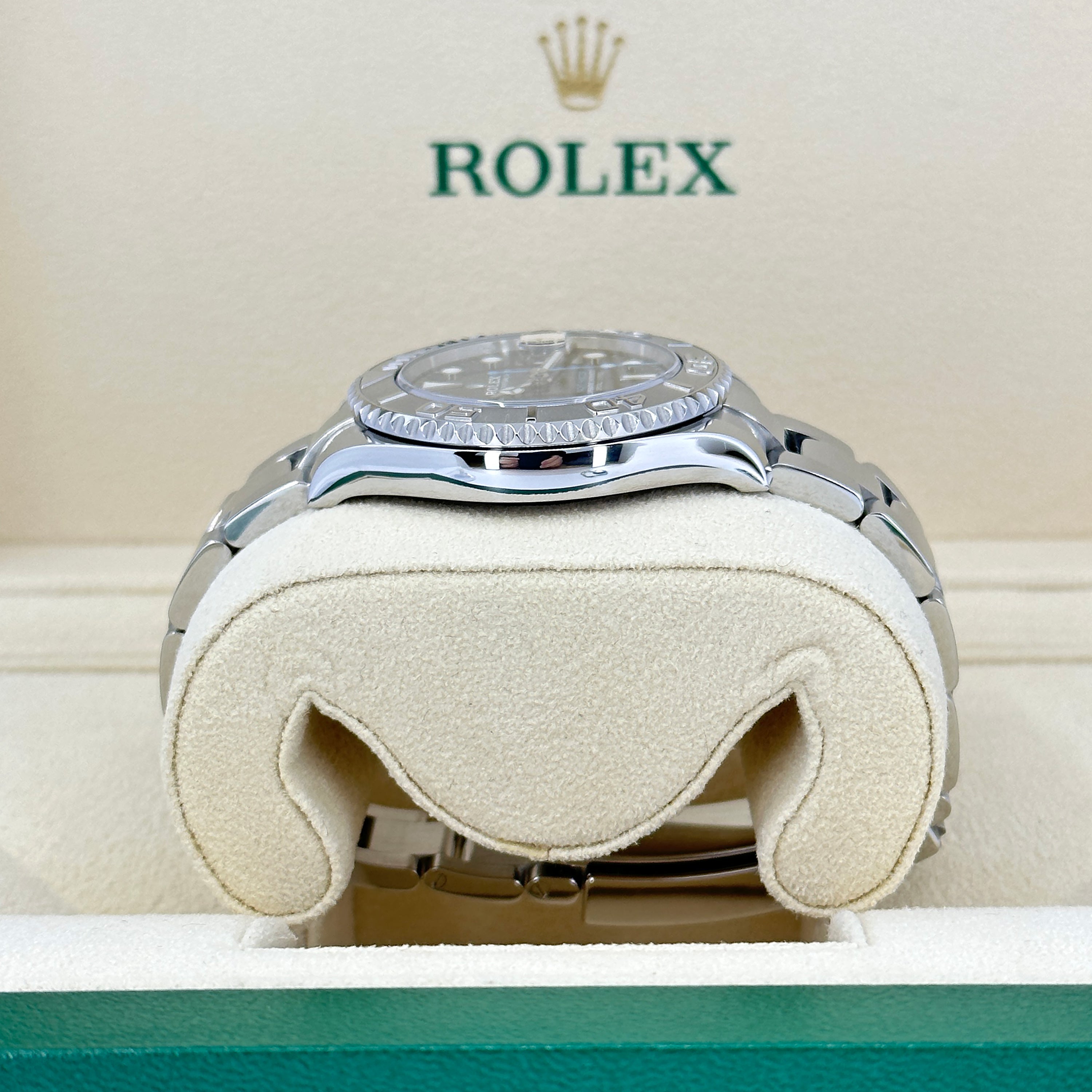 Rolex Yacht-Master Oystersteel and platinum Ref# 268622-0002 - Image 11