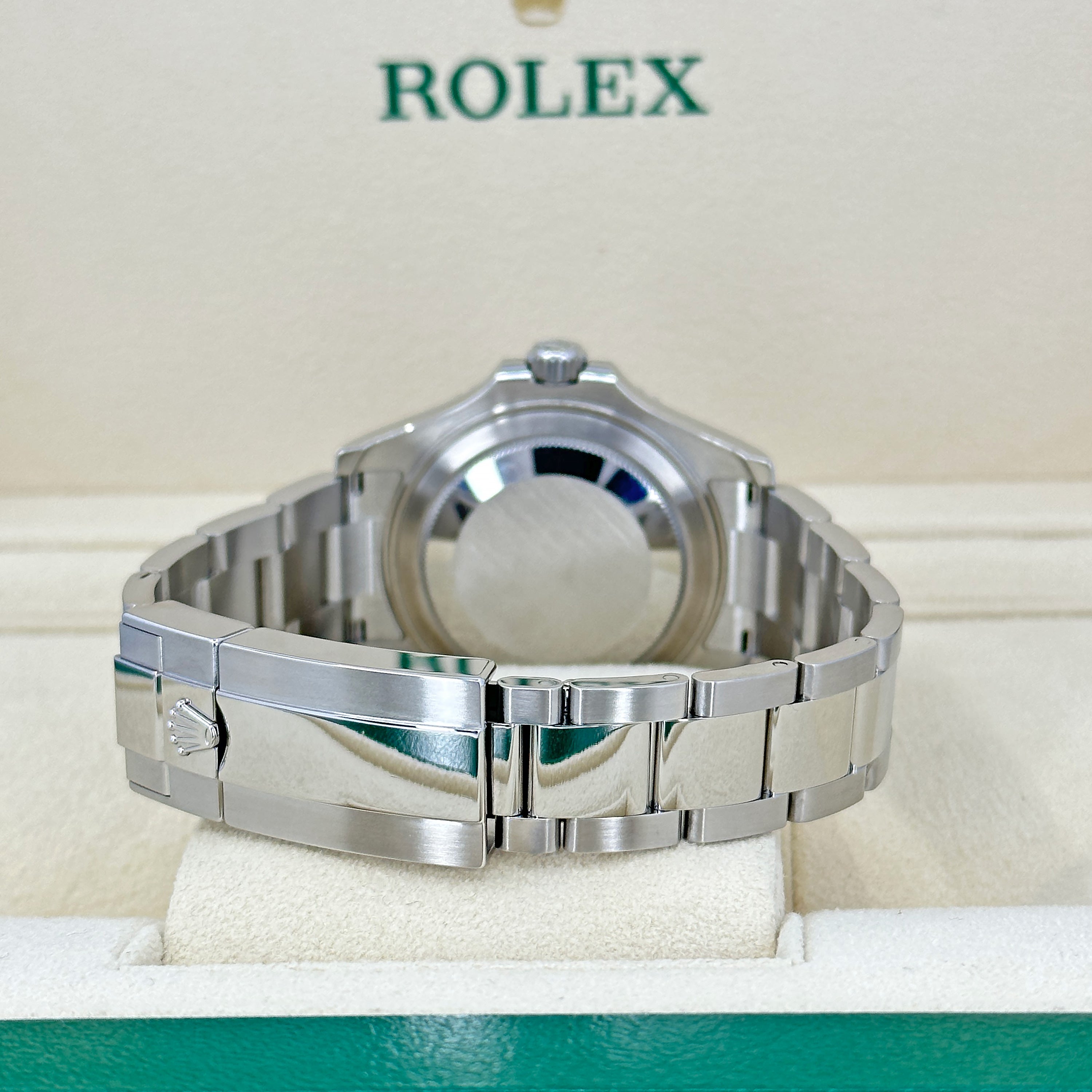Rolex Yacht-Master Oystersteel and platinum Ref# 268622-0002 - Image 13