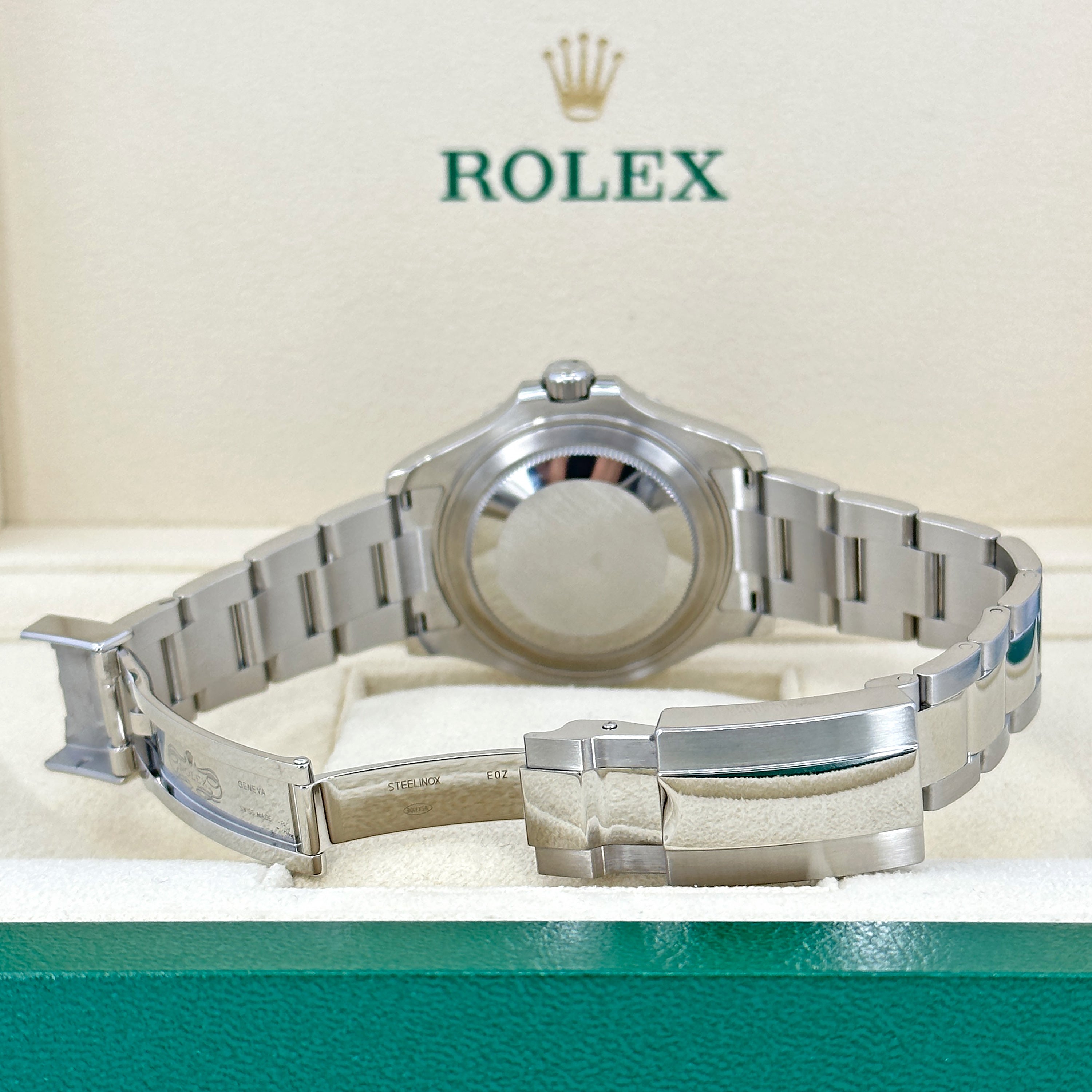 Rolex Yacht-Master Oystersteel and platinum Ref# 268622-0002 - Image 14