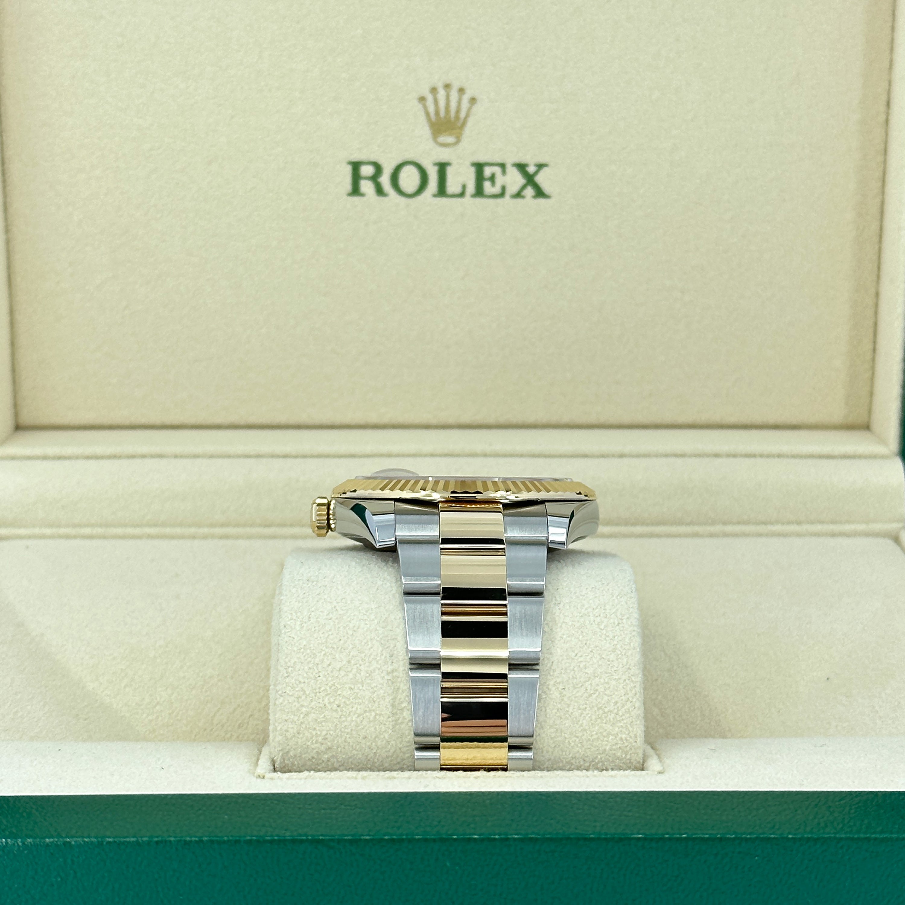 Rolex Datejust 41 Oystersteel and yellow gold Ref# 126333-0009 - Image 7
