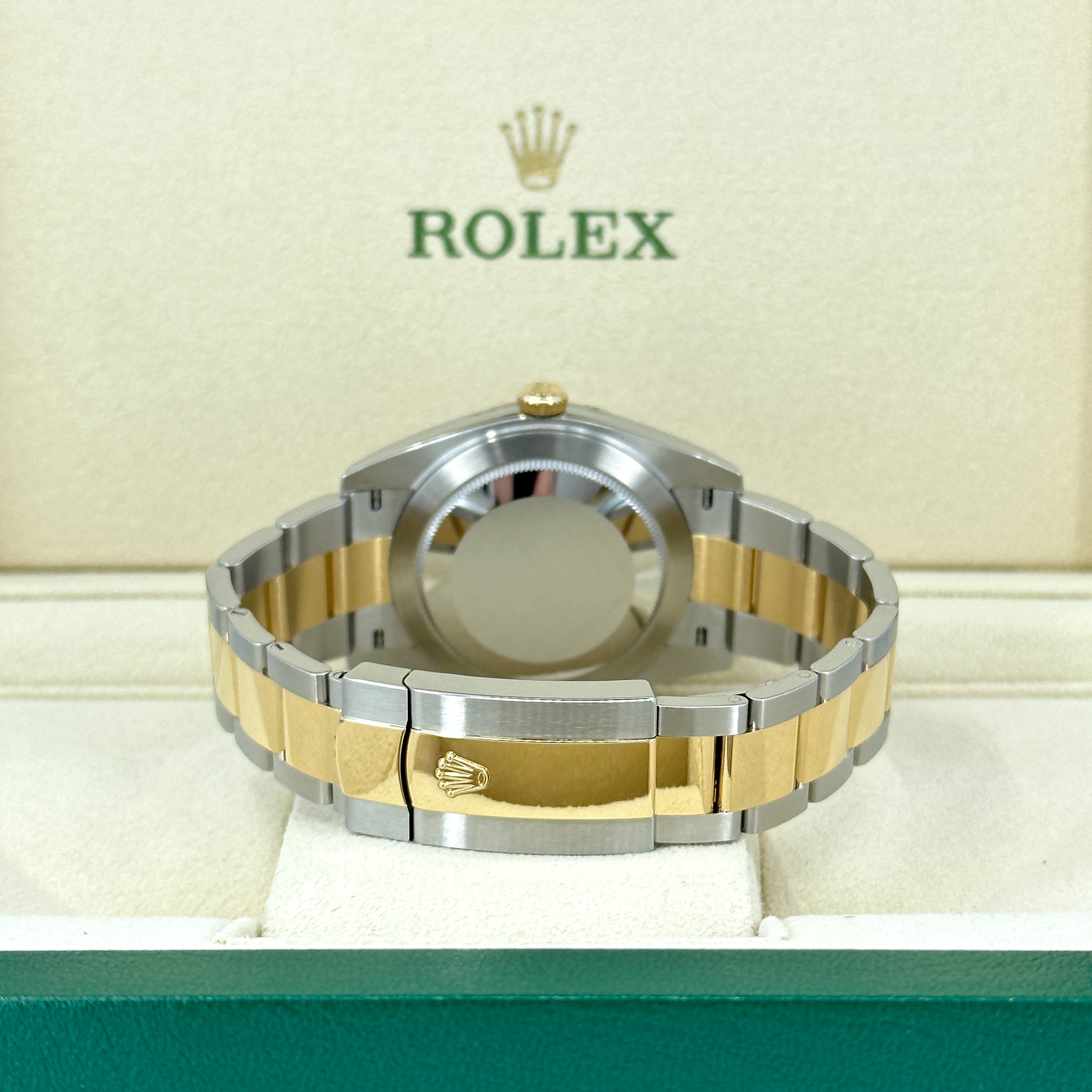 Rolex Datejust 41 Oystersteel and yellow gold Ref# 126333-0009 - Image 9