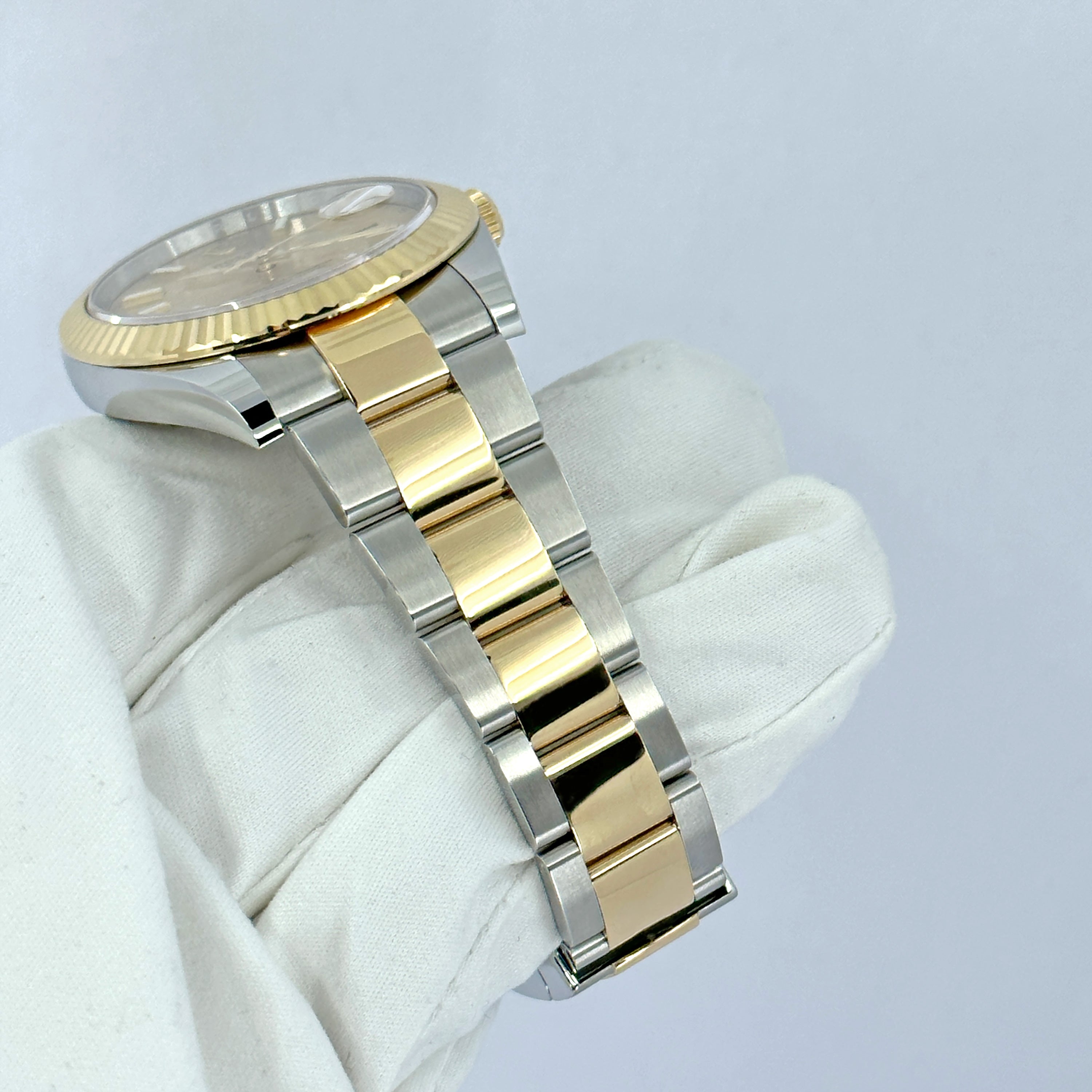 Rolex Datejust 41 Oystersteel and yellow gold Ref# 126333-0009 - Image 13