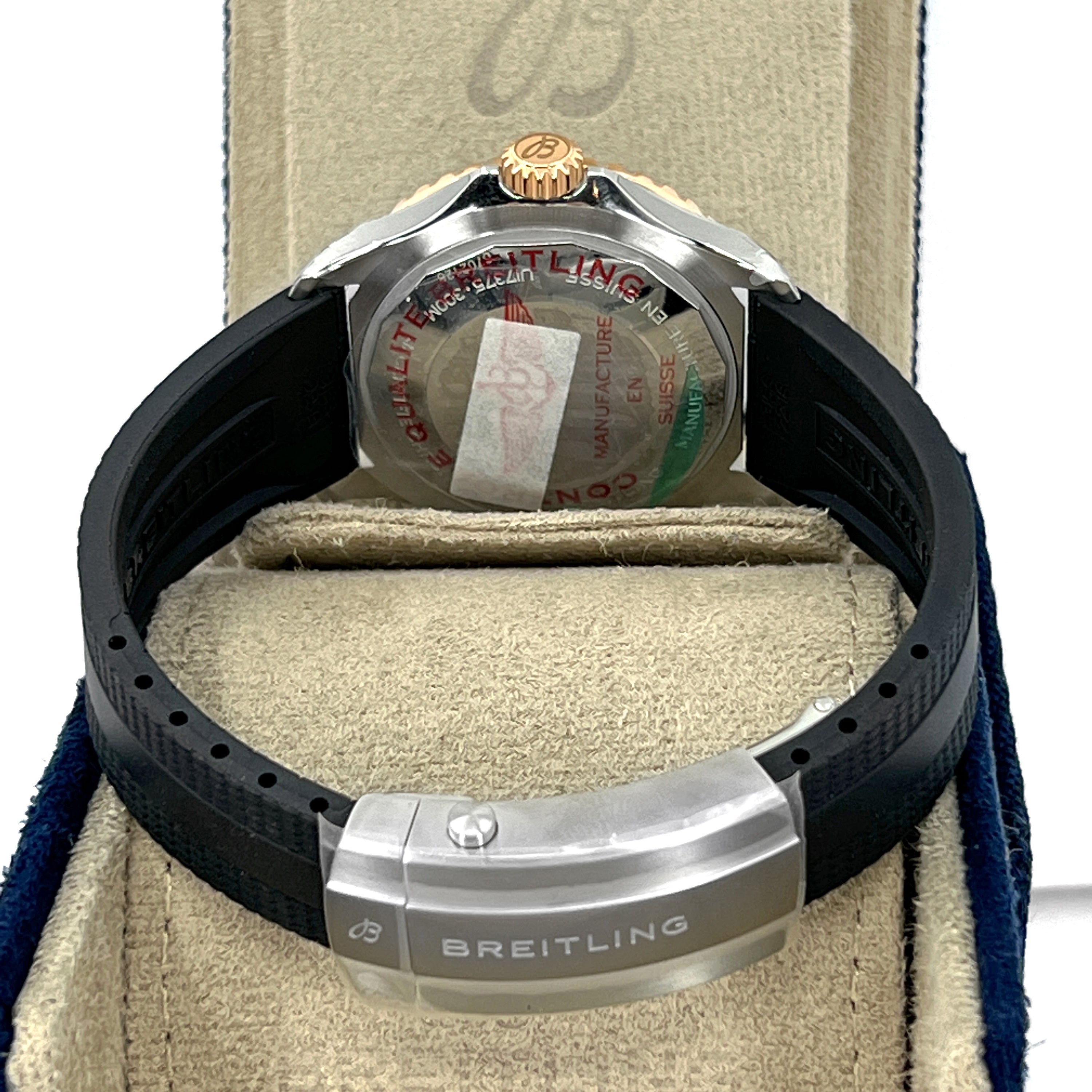 Breitling Superocean Automatic 42, Stainless Steel and 18k Red Gold, 42mm, Ref# U17375211B1S1 - Image 10