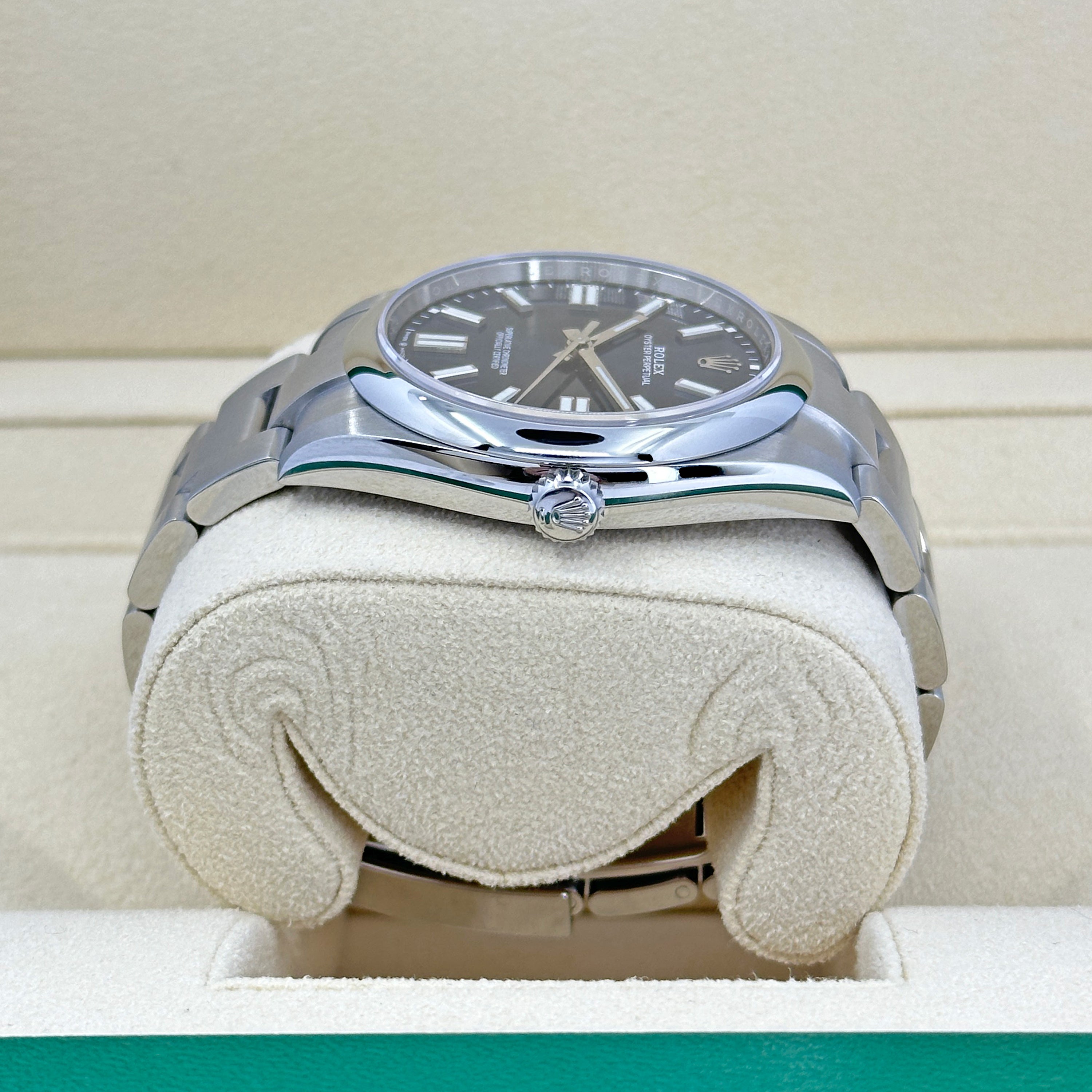 Rolex Oyster Perpetual 41mm, Blue Dial, Ref# 124300-0003 - Image 10