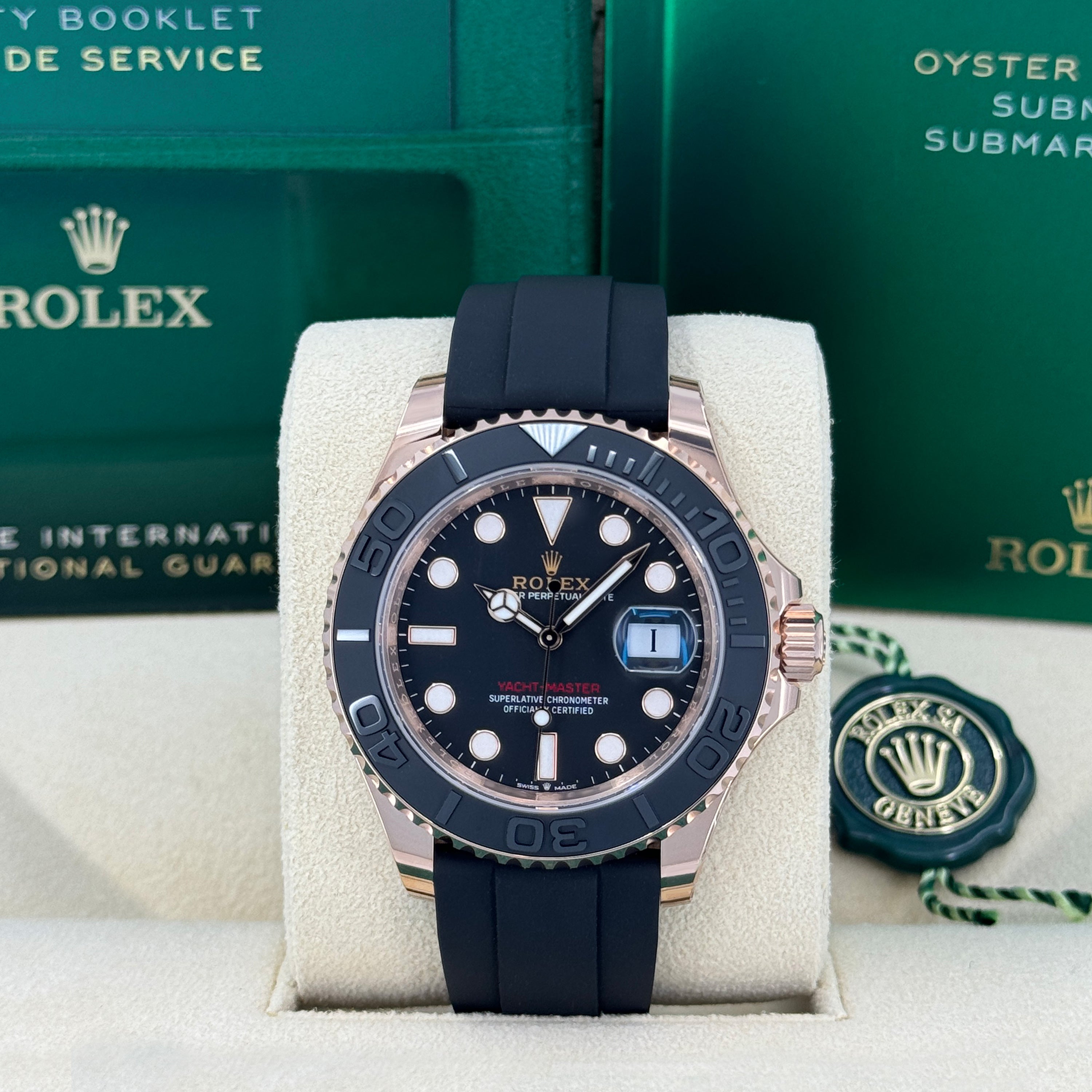Rolex Yacht-Master 40, 18k Everose Gold, 40mm, Ref# 126655-0002 - Image 2