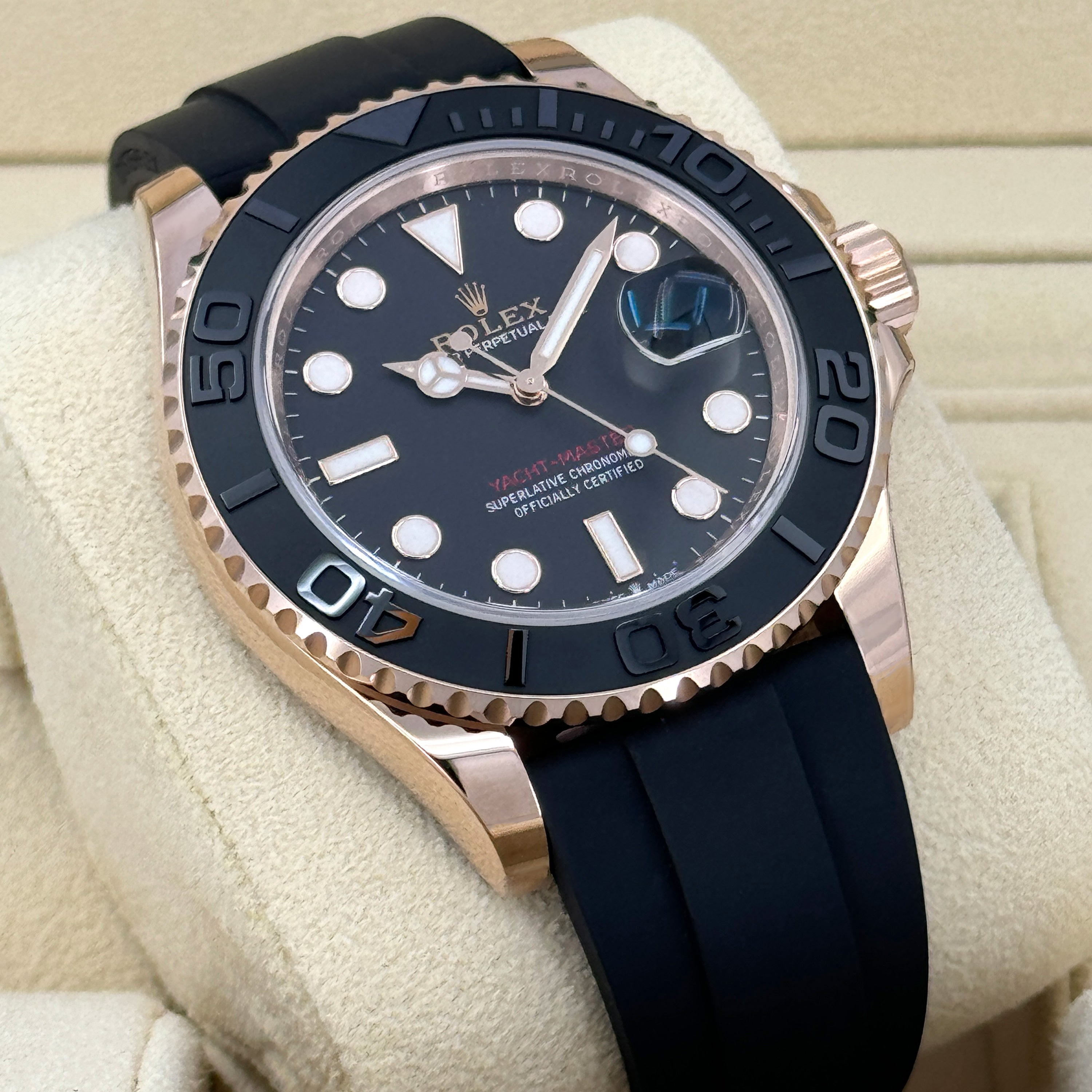 Rolex Yacht-Master 40, 18k Everose Gold, 40mm, Ref# 126655-0002 - Image 3