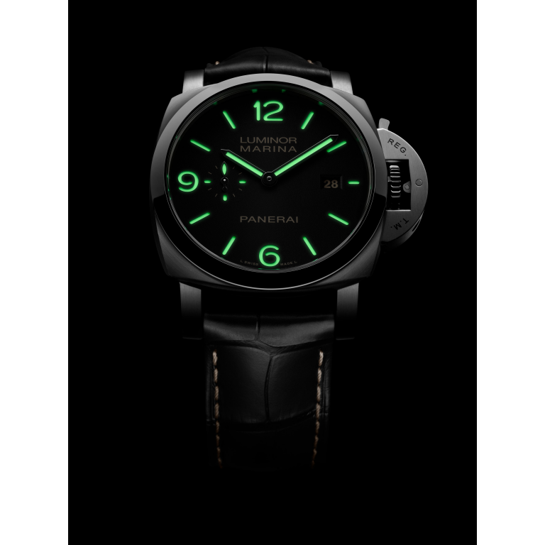 Unworn, Panerai Luminor Marina, 44mm, Stainless Steel, Ref# PAM03312, box and papers - Image 3
