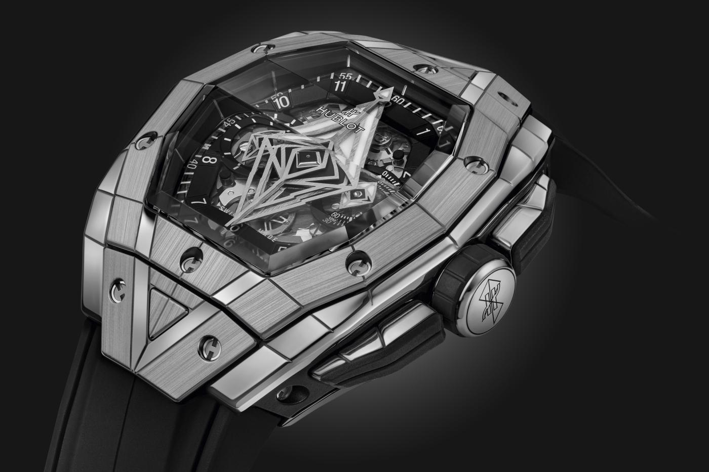 Hublot, Spirit of Big Bang Sang Bleu Titanium, 42mm, Limited Edition, Ref# 648.NX.0107.RX.MXM23 - Image 3