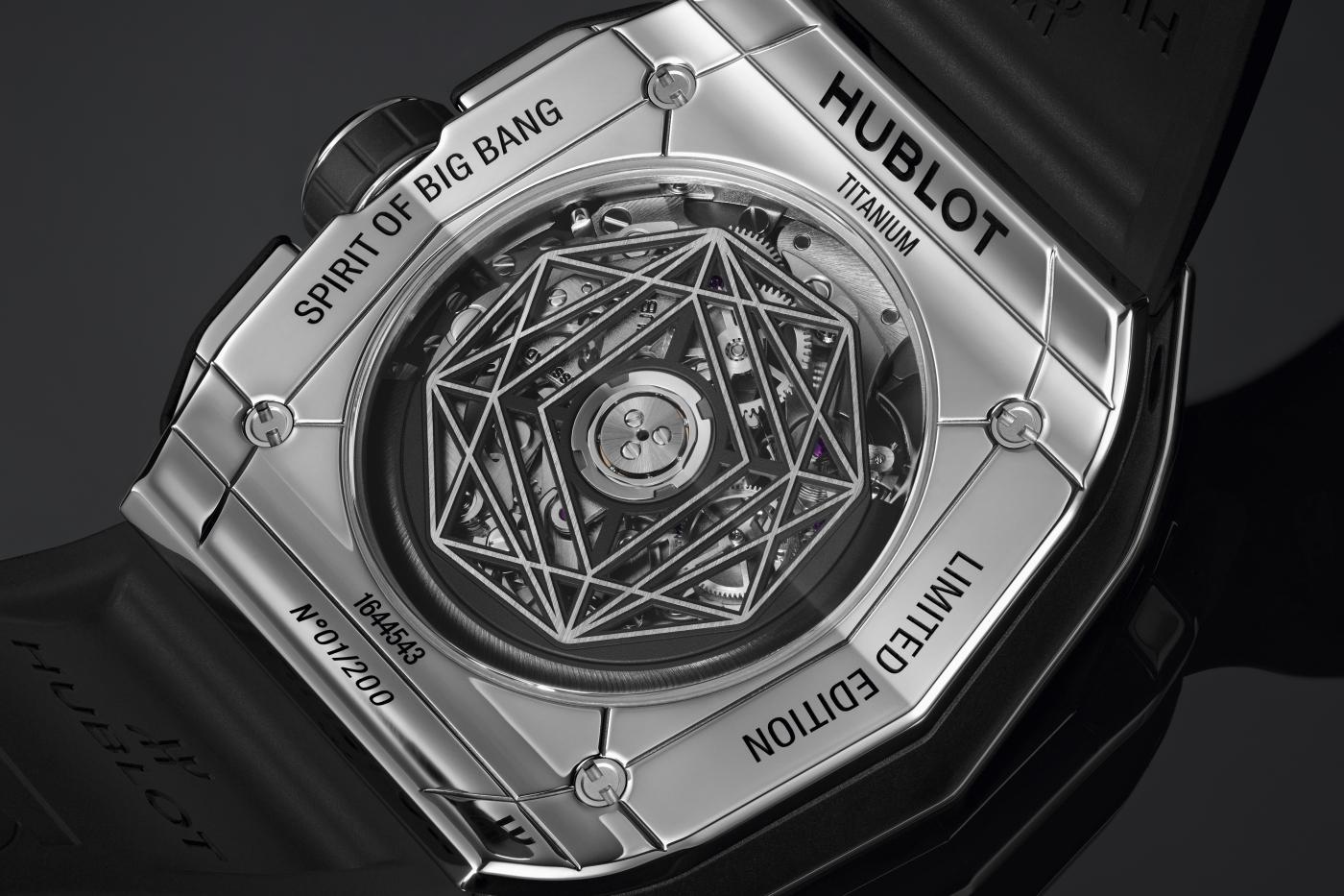 Hublot, Spirit of Big Bang Sang Bleu Titanium, 42mm, Limited Edition, Ref# 648.NX.0107.RX.MXM23 - Image 7