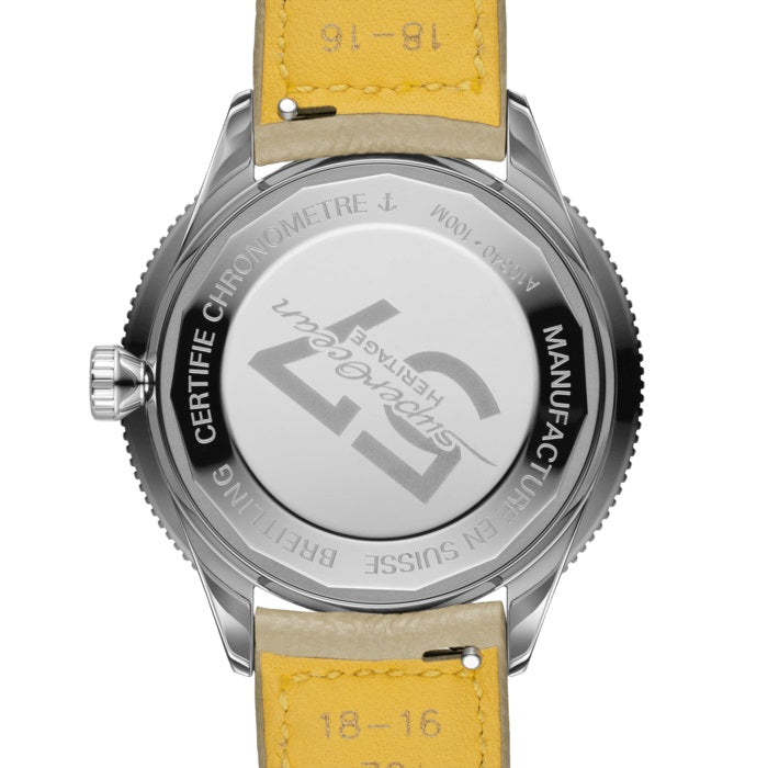 Breitling Superocean Heritage ’57 Pastel Paradise Stainless Steel 38 mm Ref# A10340A41A1X1 - Image 4