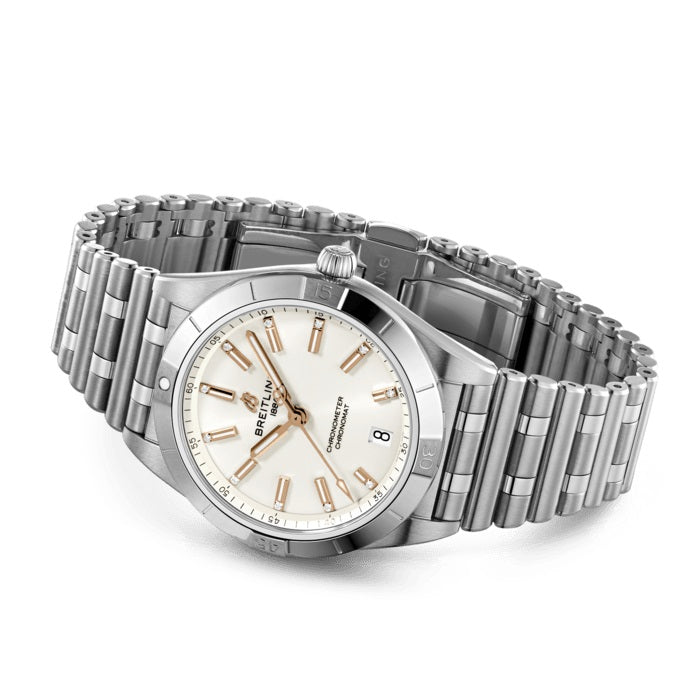 Breitling Chronomat Automatic 36, Ref# A10380101A2A1, box and papers - Image 3