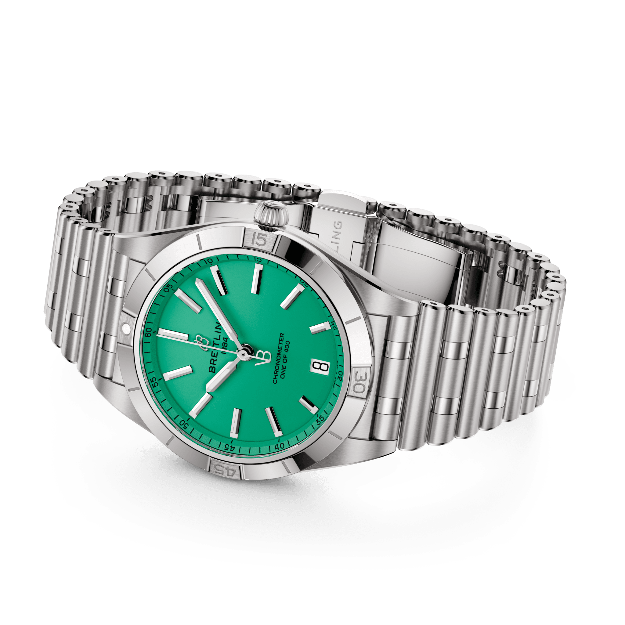 Breitling Chronomat Automatic 36 Victoria Beckham, Stainless steel, Ref# A103801A1L1A1, Unworn 2024 - Image 3