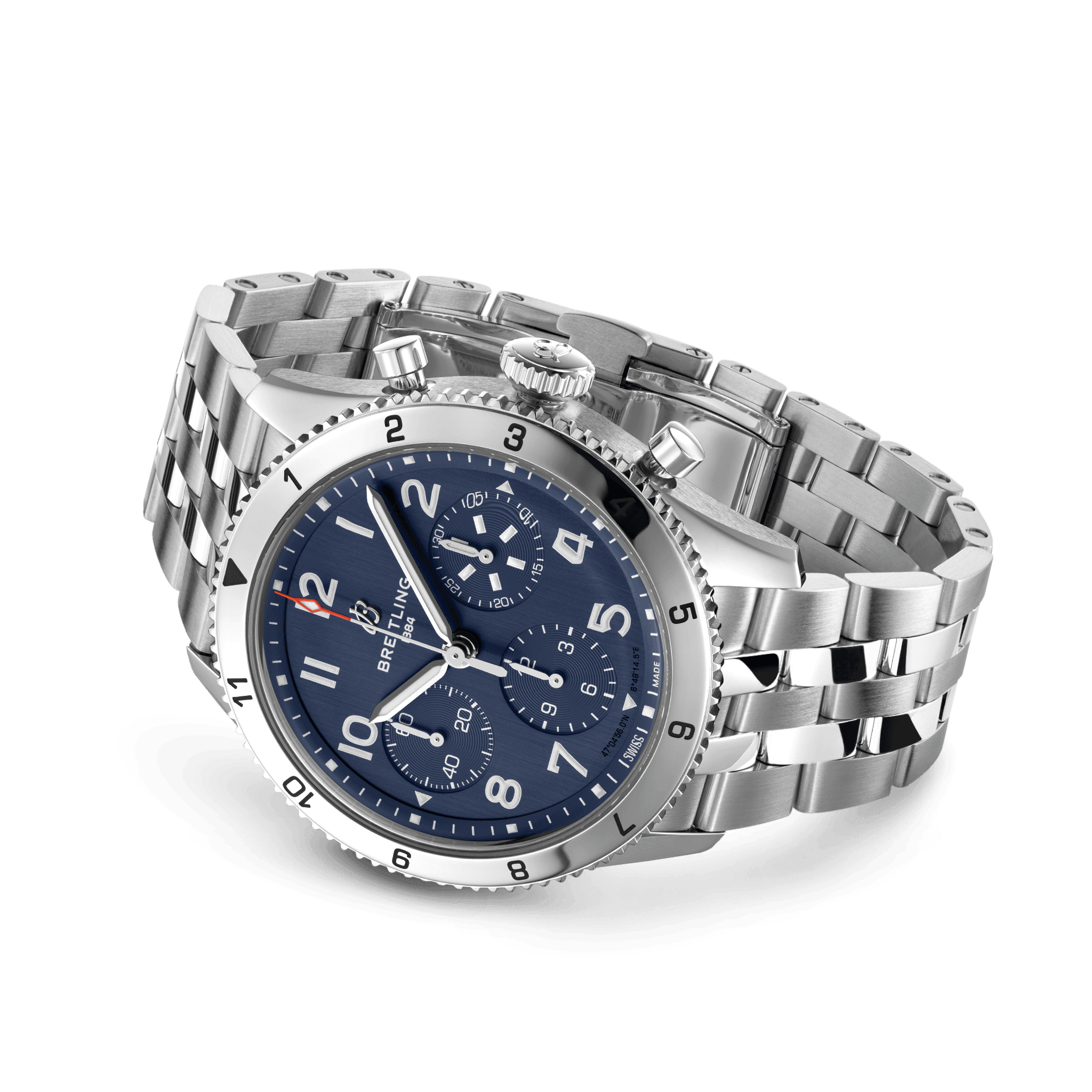 Breitling Classic AVI Chronograph 42 Tribute to Vought F4U Corsair, Stainless Steel, Ref# A233801A1C1A1, Unworn 2024 - Image 3