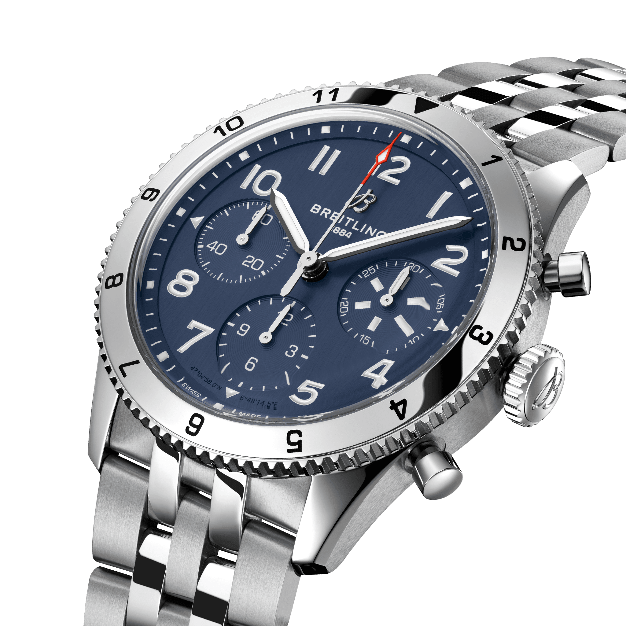 Breitling Classic AVI Chronograph 42 Tribute to Vought F4U Corsair, Stainless Steel, Ref# A233801A1C1A1, Unworn 2024 - Image 2
