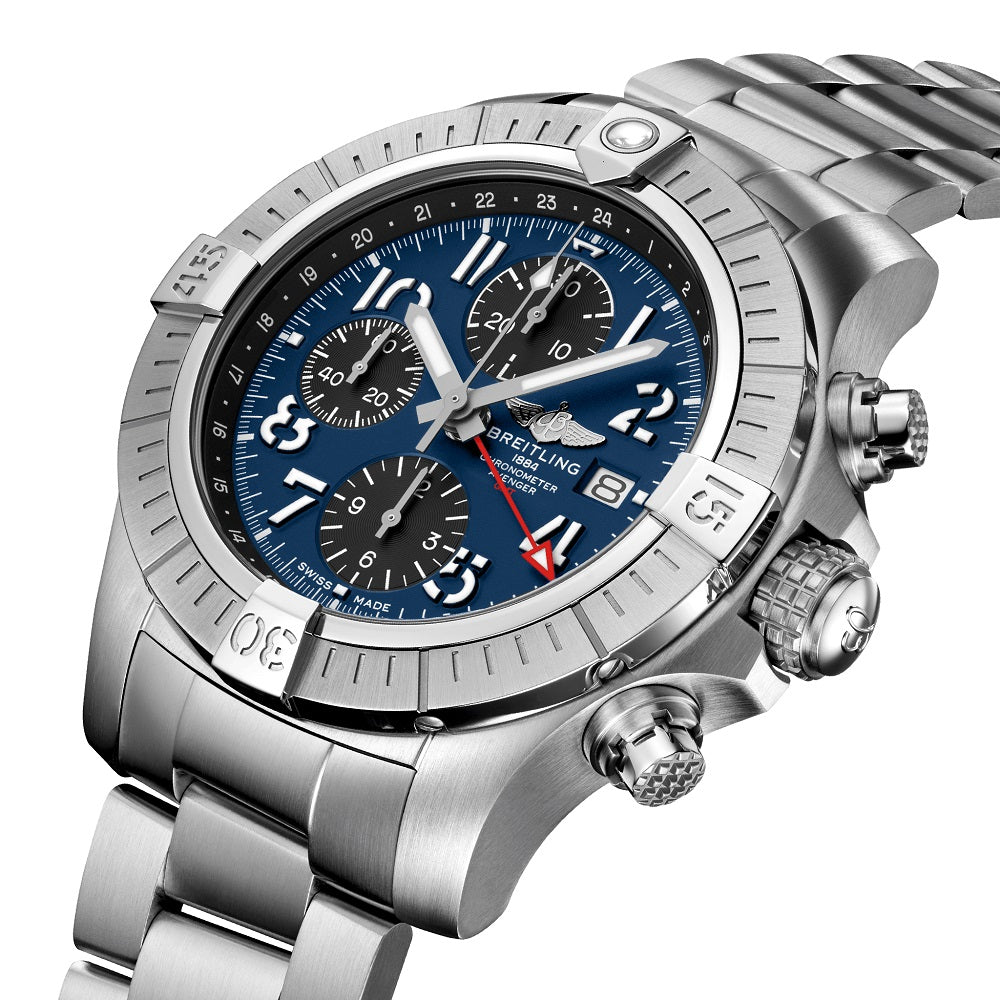 Breitling Avenger Chronograph GMT 45, Ref# A24315101C1A1, Unworn 2024 - Image 2