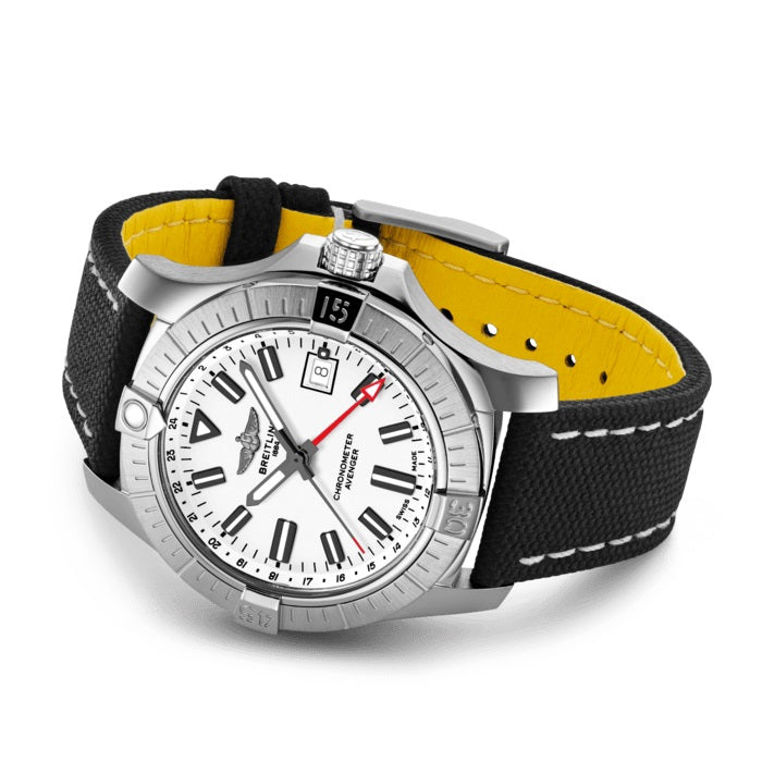 Breitling Avenger Automatic GMT 43 Stainless Steel Ref# A32397101A1X1 - Image 3