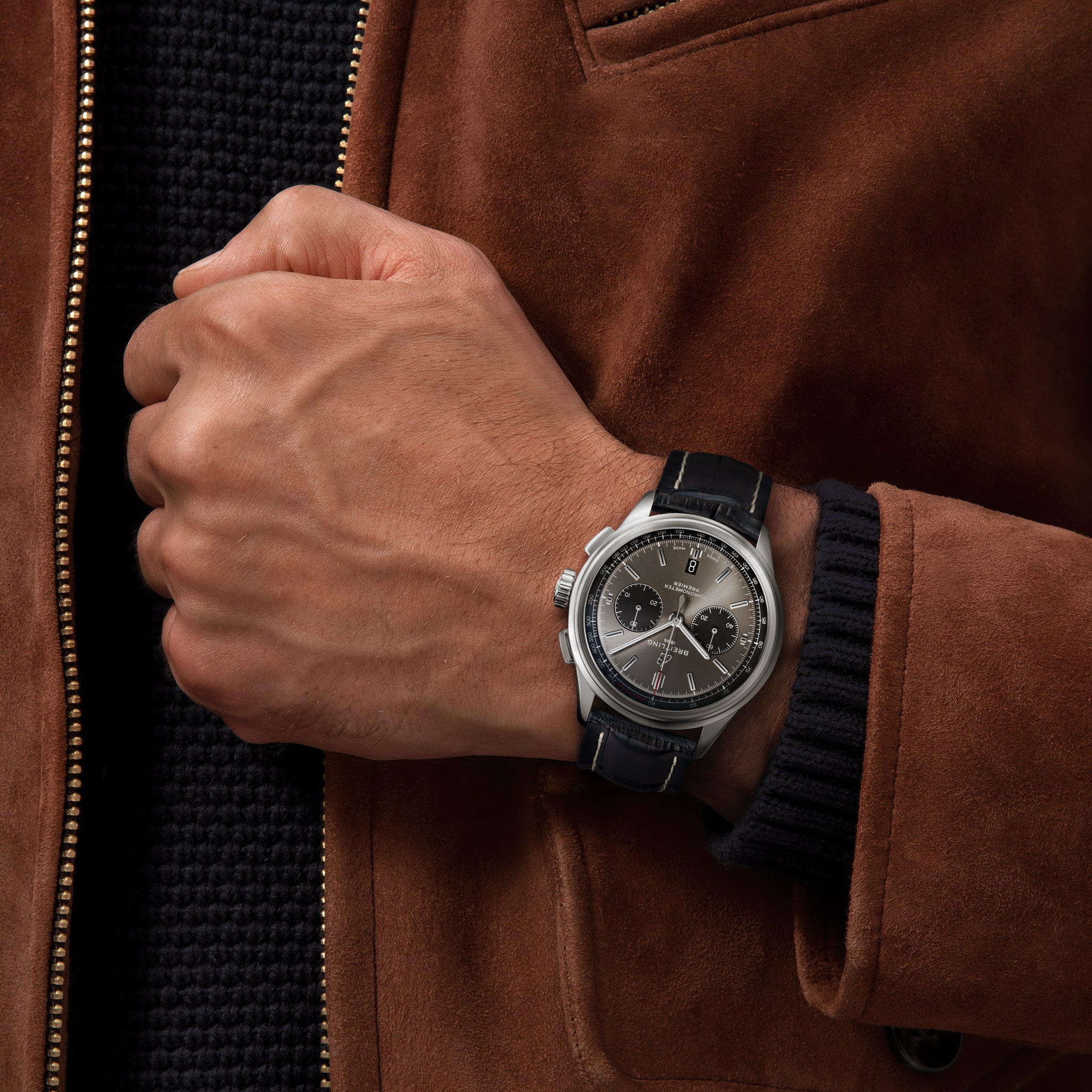 Breitling Premier B01 Chronograph 42,Ref# AB0118221B1P2 - Image 4