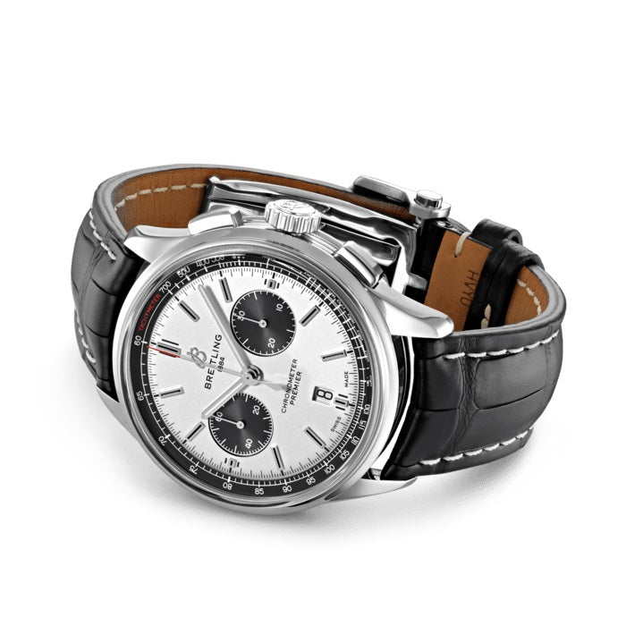 Breitling Premier B01 Chronograph 42 Stainless Steel Ref# AB0118221G1P1 - Image 3
