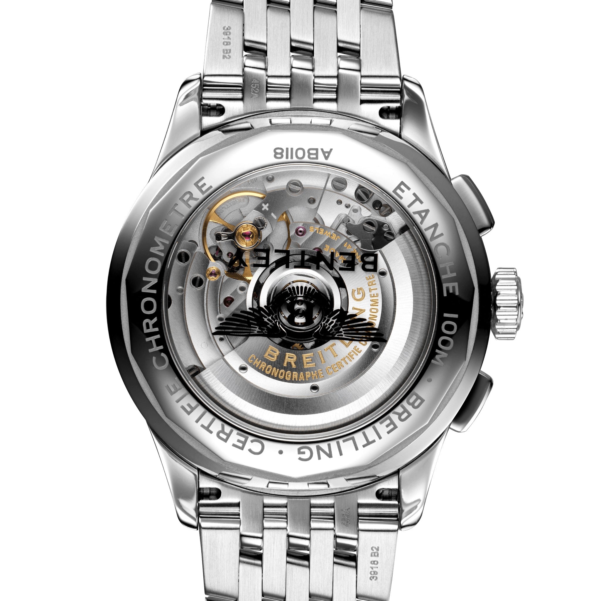 Breitling Premier B01 Chronograph 42 BENTLEY BRITISH RACING GREEN, Ref# AB0118A11L1A1 - Image 4