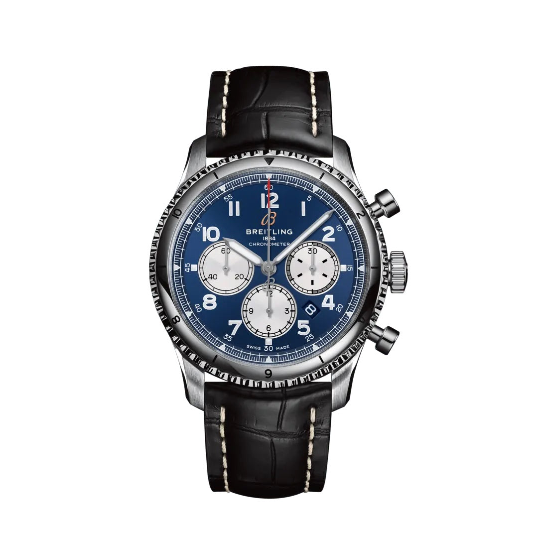 Breitling Aviator 8 B01 Chronograph 43, Stainless Steel, Ref# AB0119131C1P1