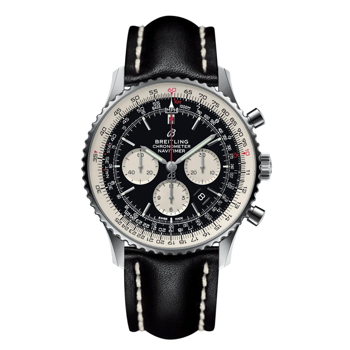 Breitling Navitimer 1 B01 Chronograph 46, Ref# AB0127211/B1X1, box and papers