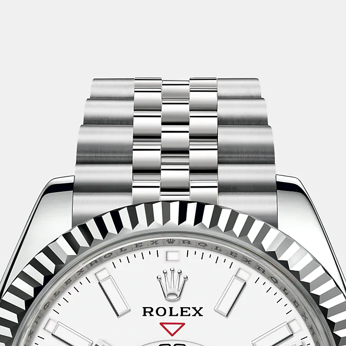 Rolex Sky-Dweller 42mm, Oystersteel and 18k White Gold, Ref# 326934-0002 - Image 6