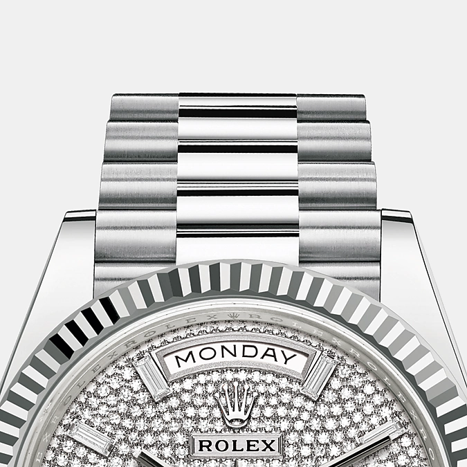 Rolex Day-Date, 40mm, Platinum, Ref# 228236-0009 - Image 5