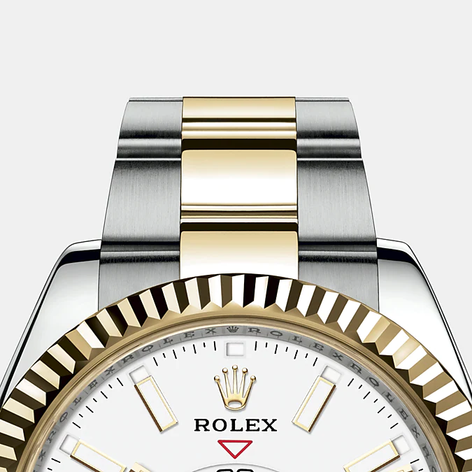 Rolex Sky-Dweller 42mm, Oystersteel and 18k Yellow Gold, Ref# 326933-0009 - Image 6