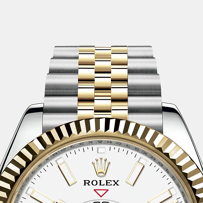 Rolex Sky-Dweller 42mm, Oystersteel and 18k Yellow Gold, Ref# 326933-0010 - Image 6