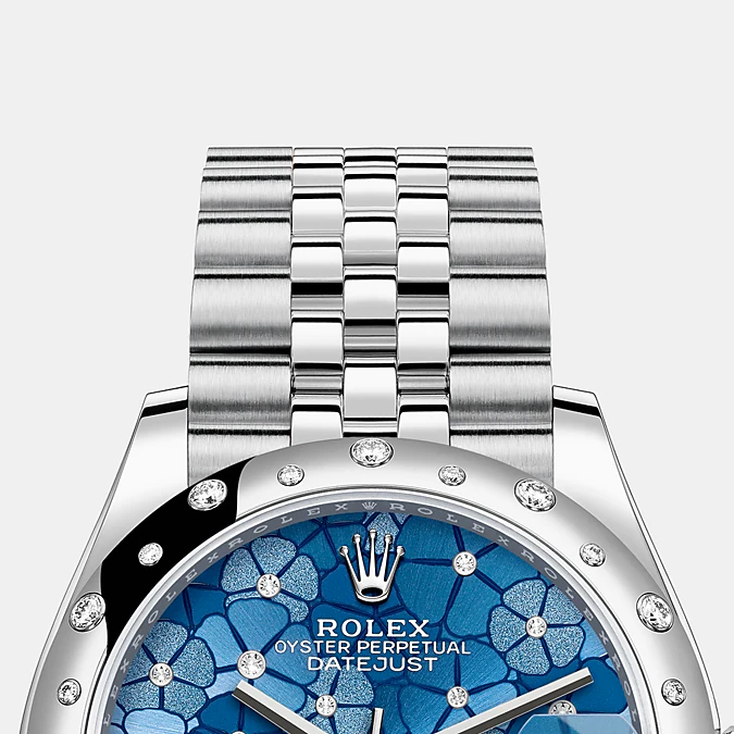 Rolex Datejust 31mm, Oystersteel and 18k White Gold with Diamonds, Ref# 278344rbr-0038 - Image 7