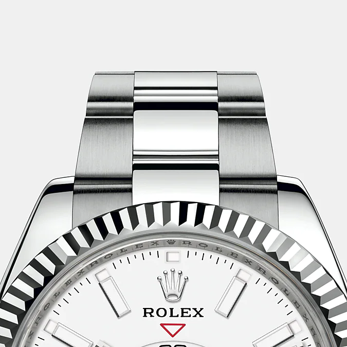 Rolex Sky-Dweller 42mm, Oystersteel and 18k White Gold, Ref# 326934-0001 - Image 6
