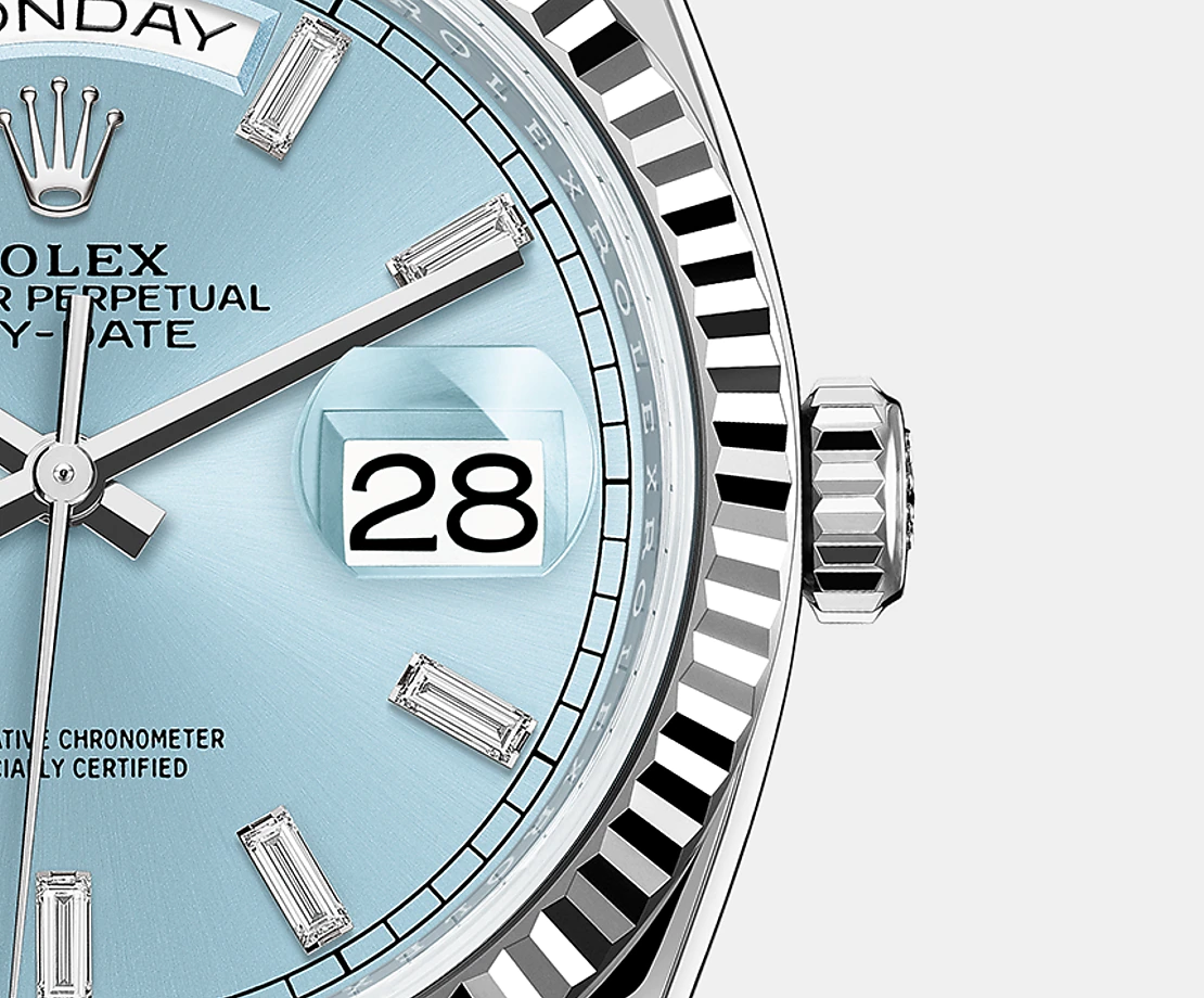 Rolex Day-Date, 36mm, Platinum, Ref# 128236-0009 - Image 5