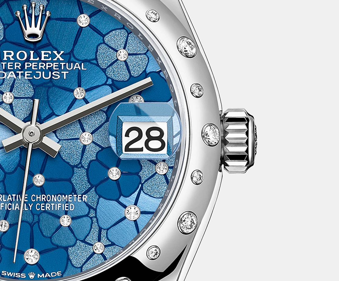 Rolex Datejust 31mm, Oystersteel and 18k White Gold with Diamonds, Ref# 278344rbr-0037 - Image 5