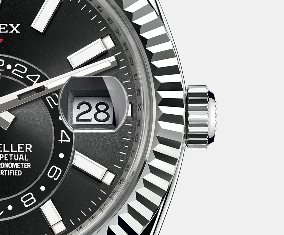 Rolex Sky-Dweller 42mm, Oystersteel and 18k White Gold, Ref# 326934-0005 - Image 4