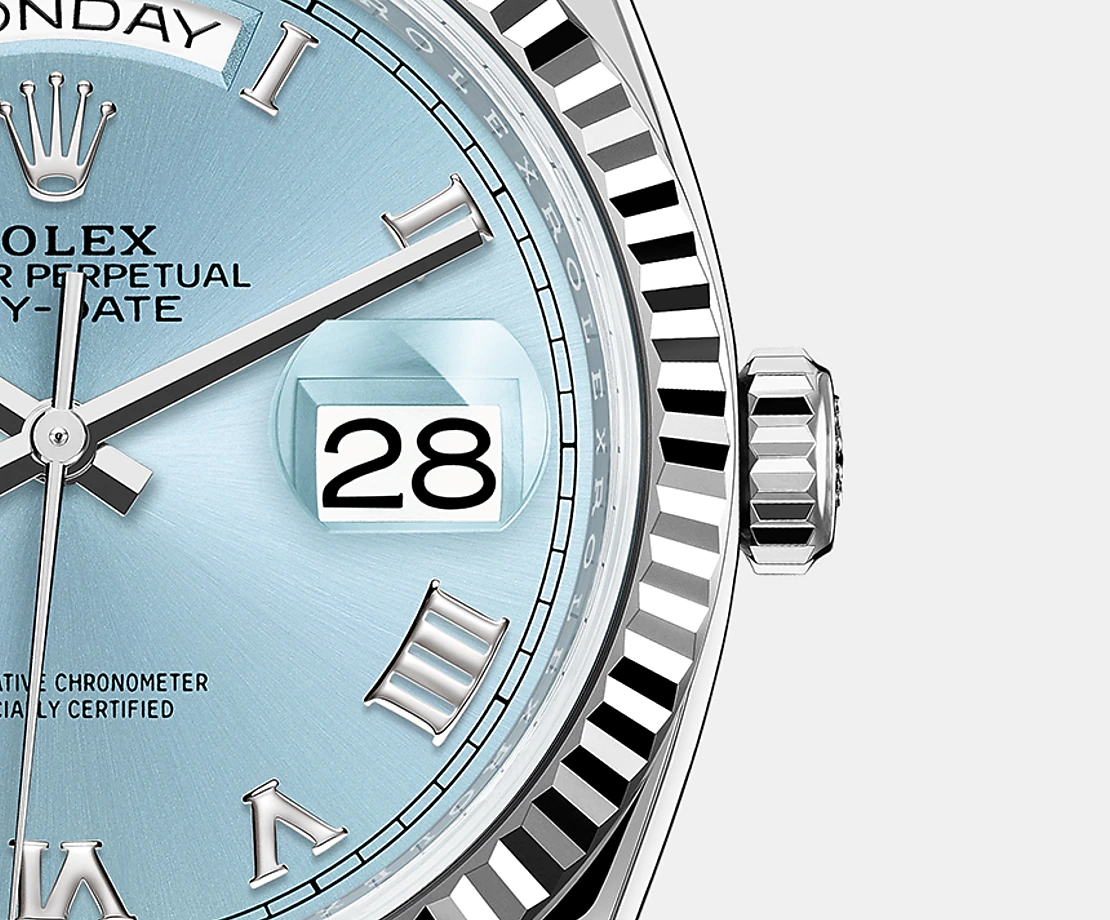 Rolex Day-Date 36mm, Platinum, Ref# 128236-0008 - Image 5