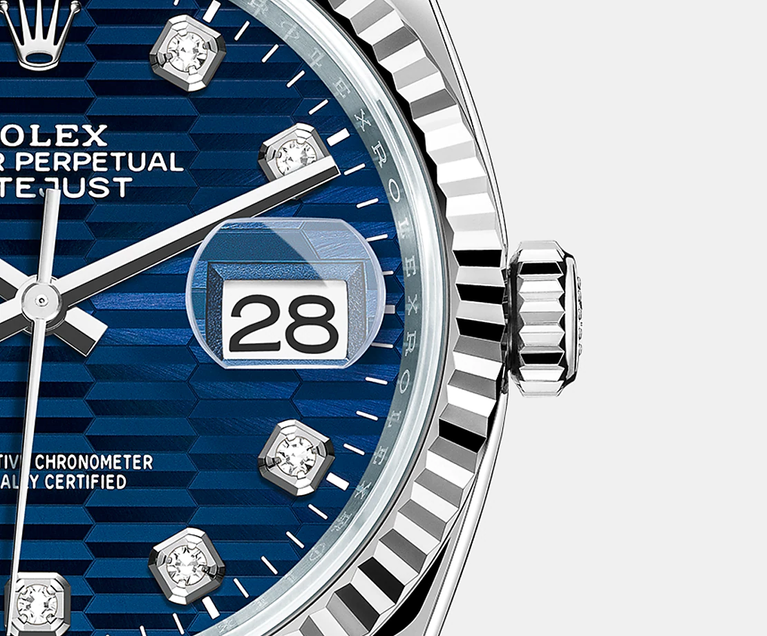 Rolex Datejust 36mm, Oystersteel and 18k White Gold, Ref# 126234-0057 - Image 4