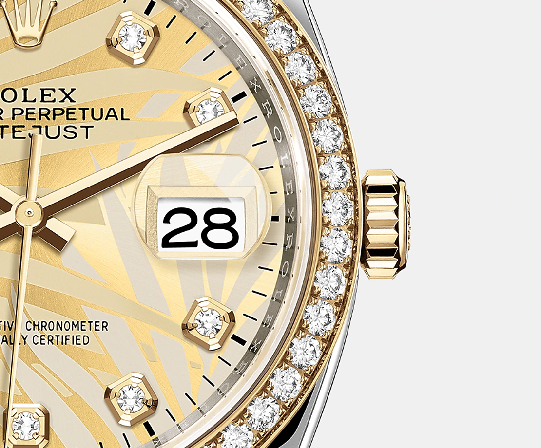 Rolex Datejust 36mm, Oystersteel and 18k Yellow Gold, Ref# 126283rbr-0030 - Image 4