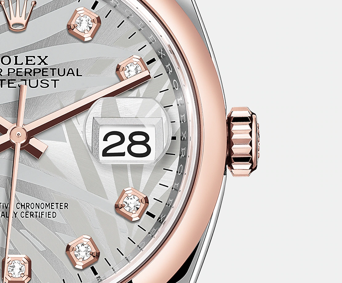 Rolex Datejust 36mm, Oystersteel and 18k Everose Gold, Ref# 126201-0038 - Image 3