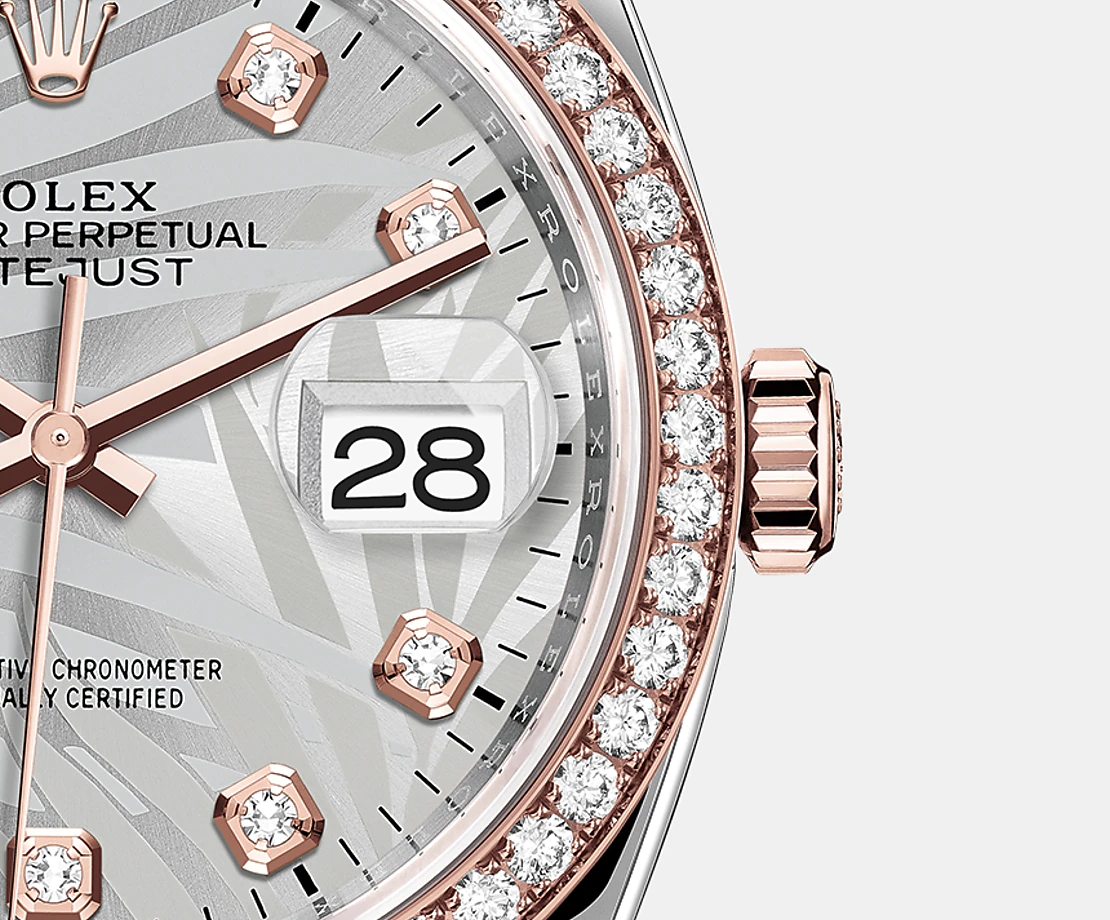 Rolex Datejust 36mm, Oystersteel and 18k Everose Gold, Ref# 126281rbr-0025 - Image 4